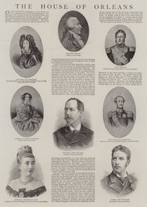 Az Orléans-ház (metszet) alkotó: English School