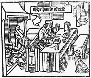 A Pihenőház alkotó: English School