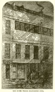 A ház, ahol Chatterton meghalt alkotó: English School