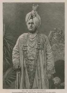 A Birodalmi Intézet: Őfelsége, Kapurthala Rajah alkotó: English School