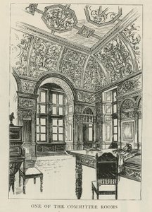 A császári intézet: az egyik bizottsági szoba alkotó: English School