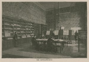 A Birodalmi Intézet: Az újságszoba alkotó: English School