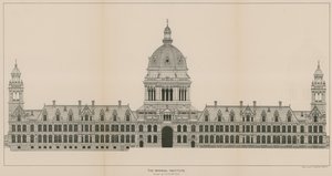 The Imperial Institute, tervező: A W Blomfield alkotó: English School