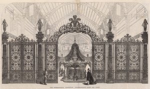 Nemzetközi Kiállítás; Coalbrookdale Gales és Court alkotó: English School