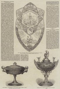 A Nemzetközi Önkéntes Kihívás Trófeája (metszet) alkotó: English School