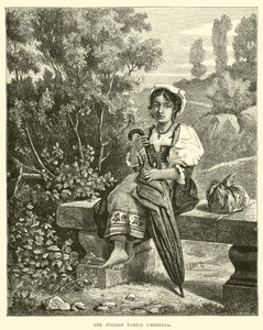 Az olasz családi esernyő alkotó: English School