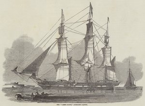 A "James Booth", Aberdeen Clipper (metszet) alkotó: English School
