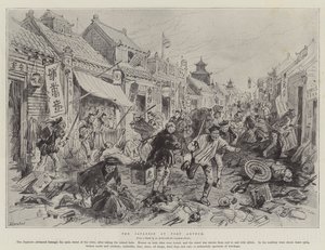 Japánok Port Arthurban (litho) alkotó: English School