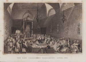 A királyi országgyűlés, 1831. április (metszet) alkotó: English School