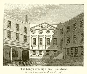 The Kings Printing House, Blackfriars