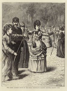 Női íjászmérkőzés alkotó: English School
