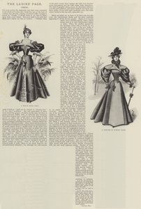 Női oldal, ruha (litho) alkotó: English School