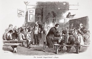 The Lambeth Ragged School (fiúk) alkotó: English School