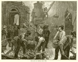 Temple Bar utolsó, 1877 alkotó: English School