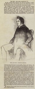 Richard Barham néhai tiszteletes (metszet) alkotó: English School