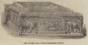 The Layard Box (metszet) alkotó: English School