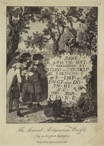 A tanult antikvár rejtvény alkotó: English School