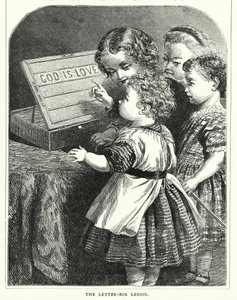 A levéldoboz lecke (metszet) alkotó: English School