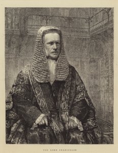 Der Lordkanzler (Gravur) von English School