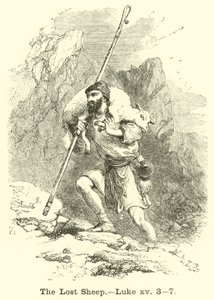 Az elveszett bárány, Lukács, xv, 3, 7 alkotó: English School