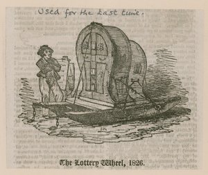 A lottókerék, 1826 alkotó: English School