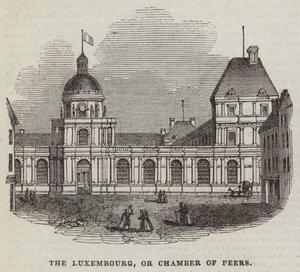 Luxembourg, avagy Társasok Kamara (metszet) alkotó: English School
