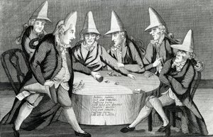 A makaróni üst, kiadó: M. Darly, 1772 (mezzotint) alkotó: English School