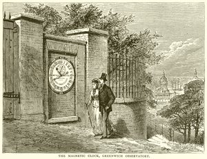 Mágneses óra, Greenwich Obszervatórium alkotó: English School