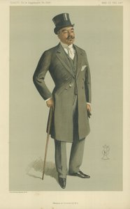 The Marquis de Soveral, rajzfilm a Vanity Fair magazinból, 1912. november 13. alkotó: English School