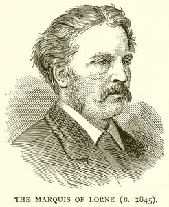 Lorne márkija (sz. 1845) alkotó: English School