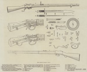 A Martini-Henry puska (metszet) alkotó: English School