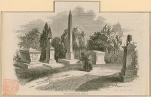 The Mausoleum Walk, Highgate temető, London alkotó: English School