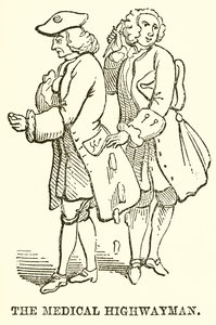 A Medical Highwayman alkotó: English School