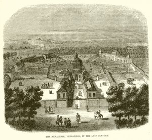 A versailles-i menazséria a múlt században alkotó: English School