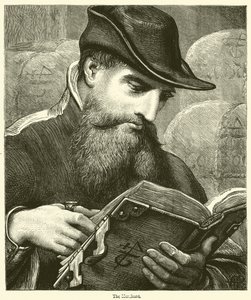 A kereskedő (metszet) alkotó: English School