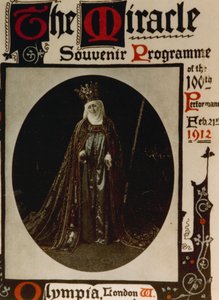 A Csodát az Olimpiában készítette Max Reinhardt 1912-ben, 1500 fős szereplőgárdával. alkotó: English School