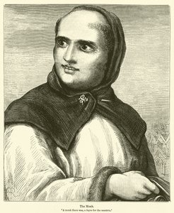 A szerzetes (metszet) alkotó: English School
