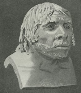 A La Chapelle-aux-Saints neandervölgyi embere alkotó: English School