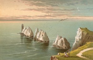 A tűk – Wight-sziget alkotó: English School