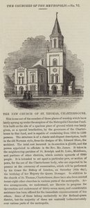 Szent Tamás új temploma, Charterhouse (metszet) alkotó: English School