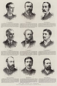 Az új alsóház (metszet) alkotó: English School