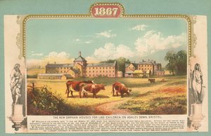 Új árvaházak 1150 gyermek számára, Ashley Downban, Bristolban alkotó: English School
