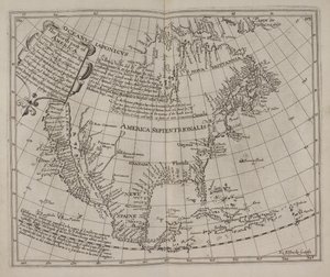 Amerika északi része: Új-Fundland, New England, Virginia…, Henry Briggs alkotó: English School