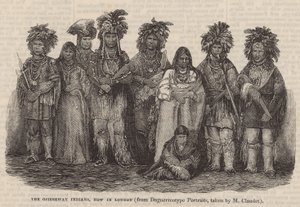 Az Ojibbeway indiánok, most Londonban alkotó: English School