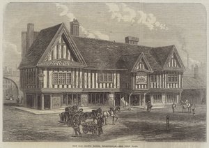 The Old Crown House, Birmingham (metszet) alkotó: English School