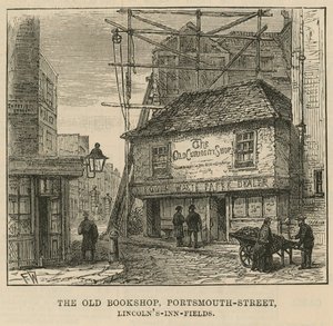 The Old Curiosity Shop, Portsmouth Street, Lincolns Inn Fields alkotó: English School