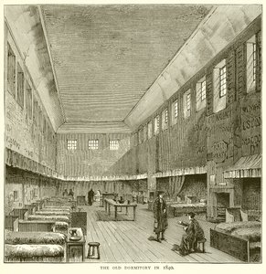 A régi kollégium 1840-ben alkotó: English School