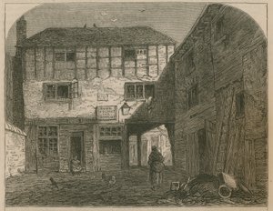 Az Öreg Vörös Oroszlán, elölről alkotó: English School