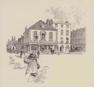 The Old Town Hall Southwark (litográfia) alkotó: English School