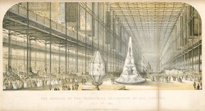 A nagy kiállítás megnyitója, 1851 alkotó: English School